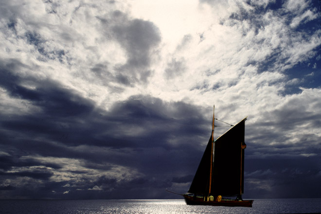 Aufziehendes Unwetter